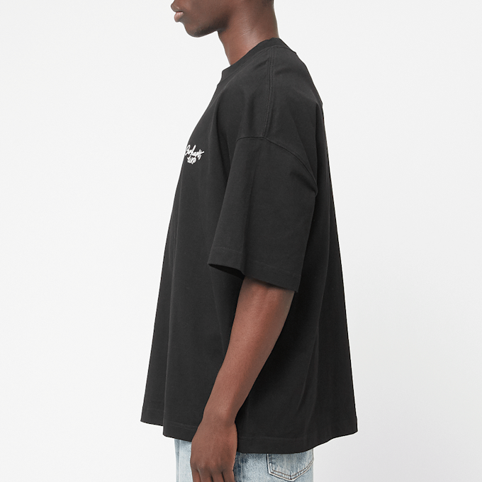 Carhartt WIP S/S Signature Script T-Shirt noir 90824 3