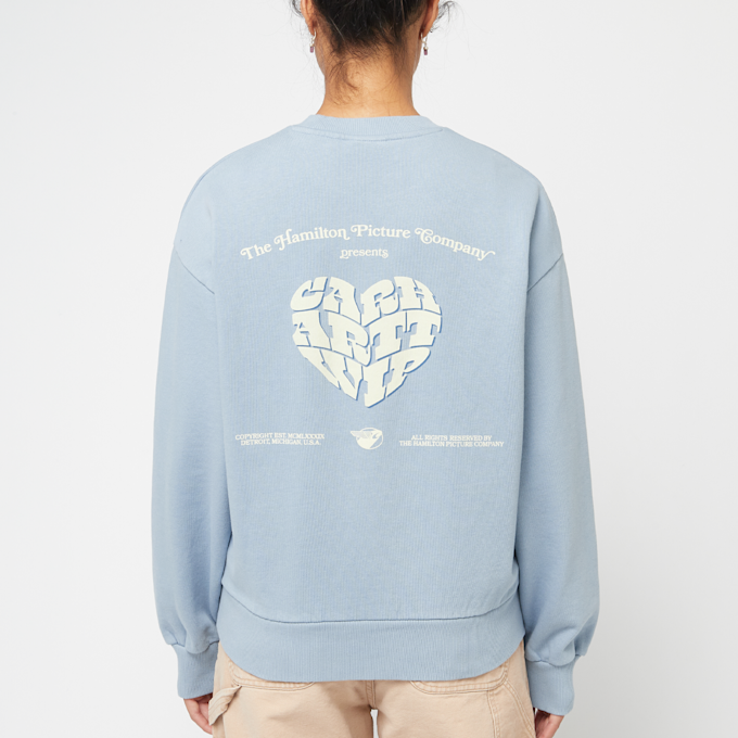 Carhartt WIP Wmns Productions Sweatshirt blue 85595 4