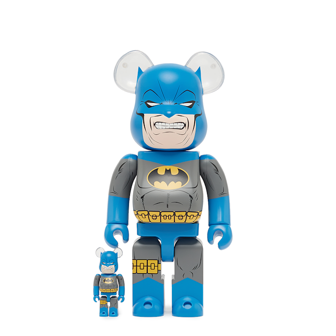 Medicom Bearbrick Batman (TDKR Blue Ver.) 100% & 400% blauw 90825 1