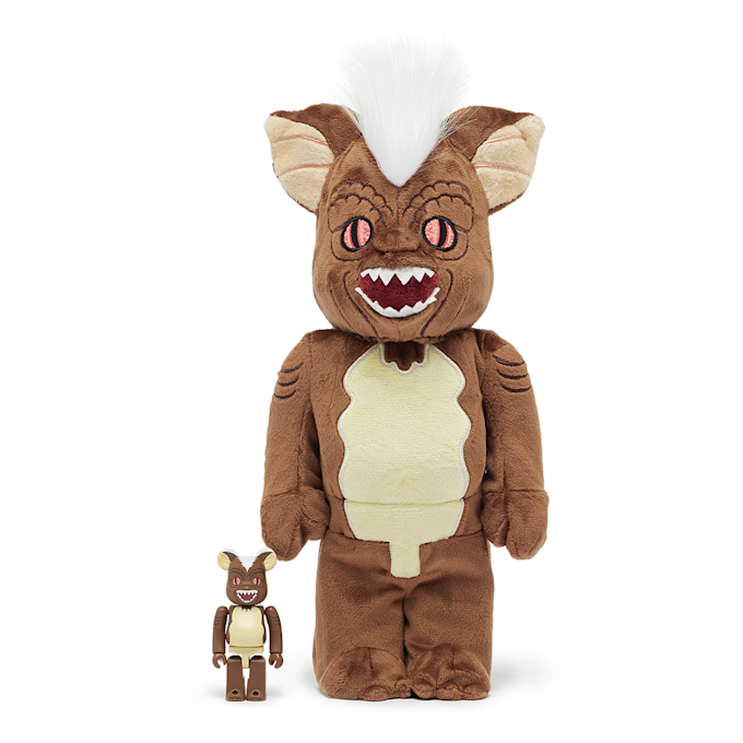 Medicom Bearbrick Stripe Costume Ver. 100% & 400% brown 90722 1