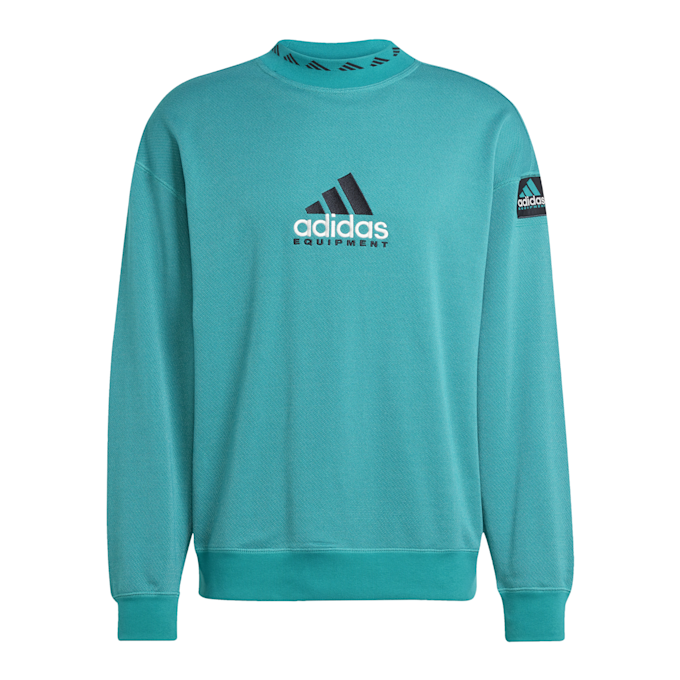 adidas Originals EQT Reflective Crewneck Sweatshirt turqoise 86049 1