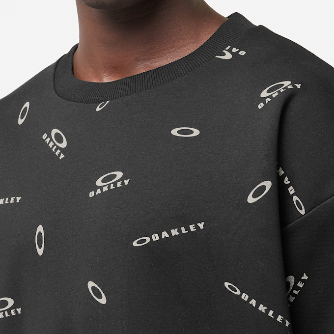 Oakley Foundational Fleece Longsleeve Crew noir 85605 5