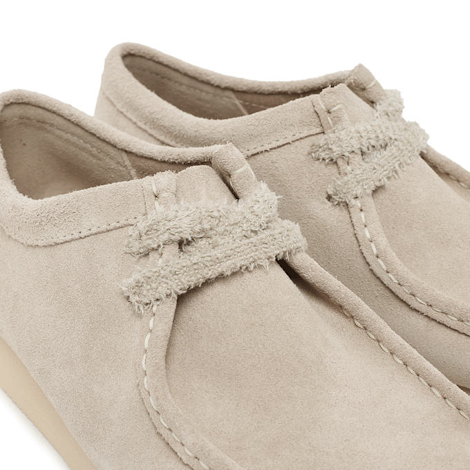 Clarks Wallabee sand suede beige 88466 5