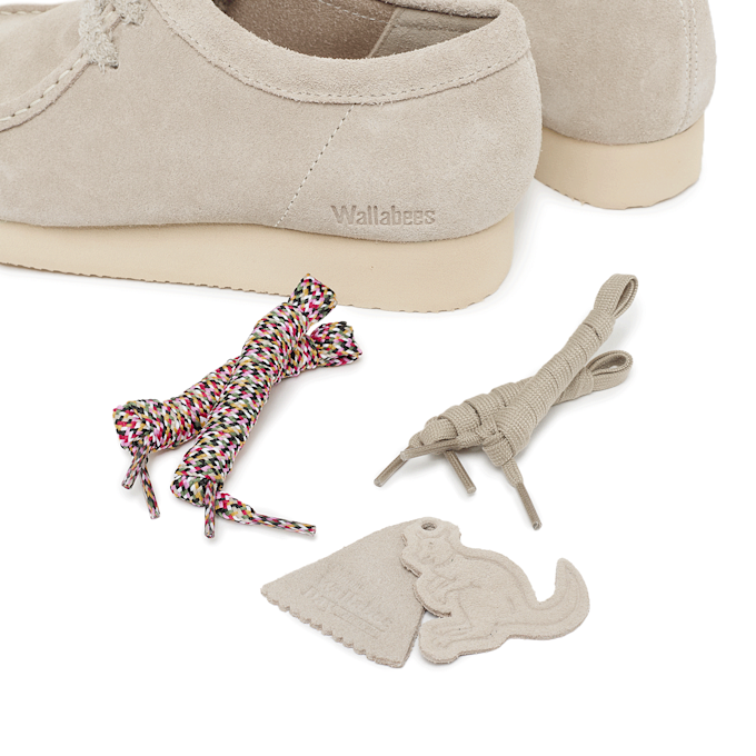 Clarks Wallabee sand suede beige 88466 7