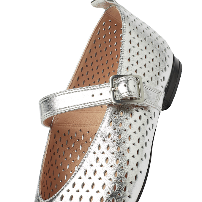 Clarks Wmns Fawna Jane silber 84697 6