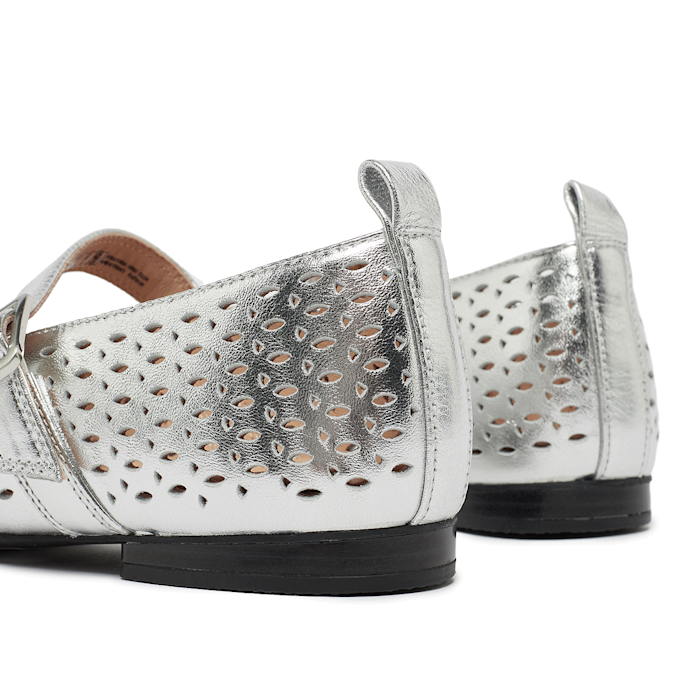 Clarks Wmns Fawna Jane argent 84697 7