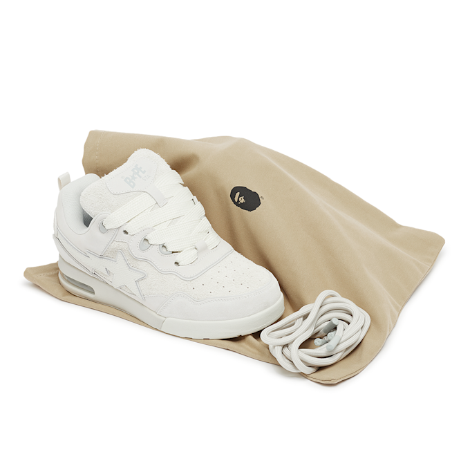 A Bathing Ape Bape Flip Sta  #1 M2 white 89464 8