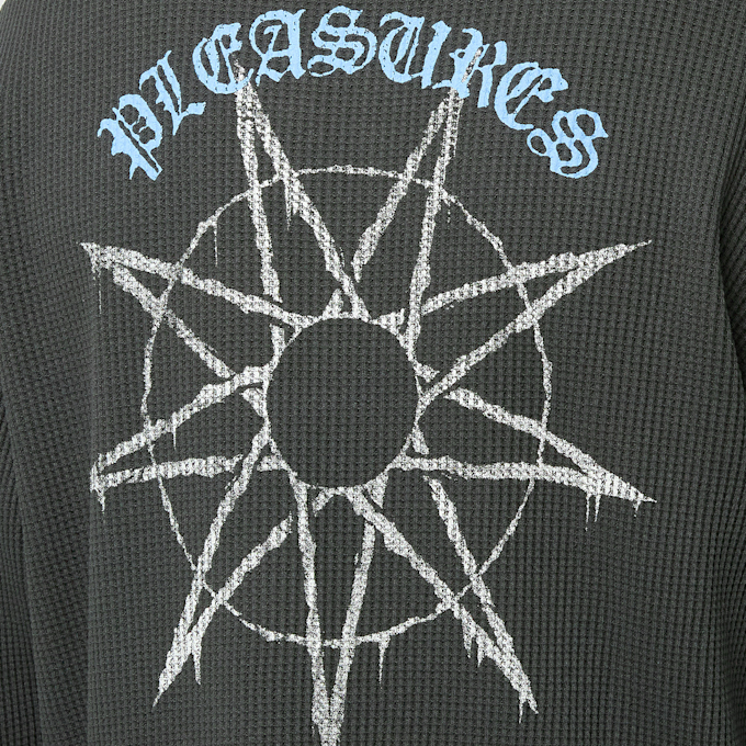Pleasures x Slipknot Spit Thermal Long Sleeve groen 87746 6
