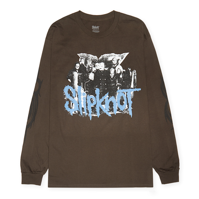 Pleasures x Slipknot Compass Long Sleeve brun 87748 1