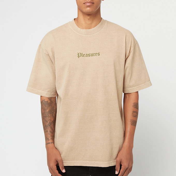 Pleasures Burn Again T-Shirt beige 87765 2