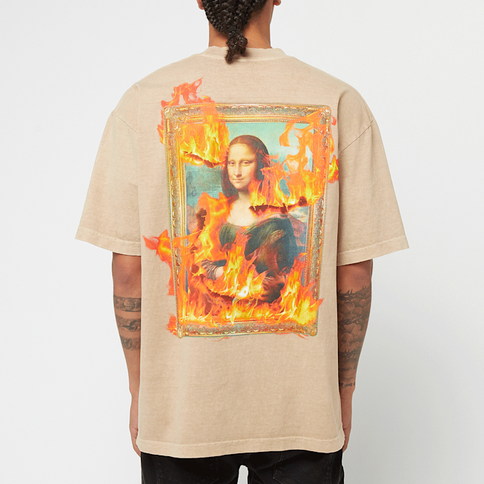 Pleasures Burn Again T-Shirt beige 87765 4