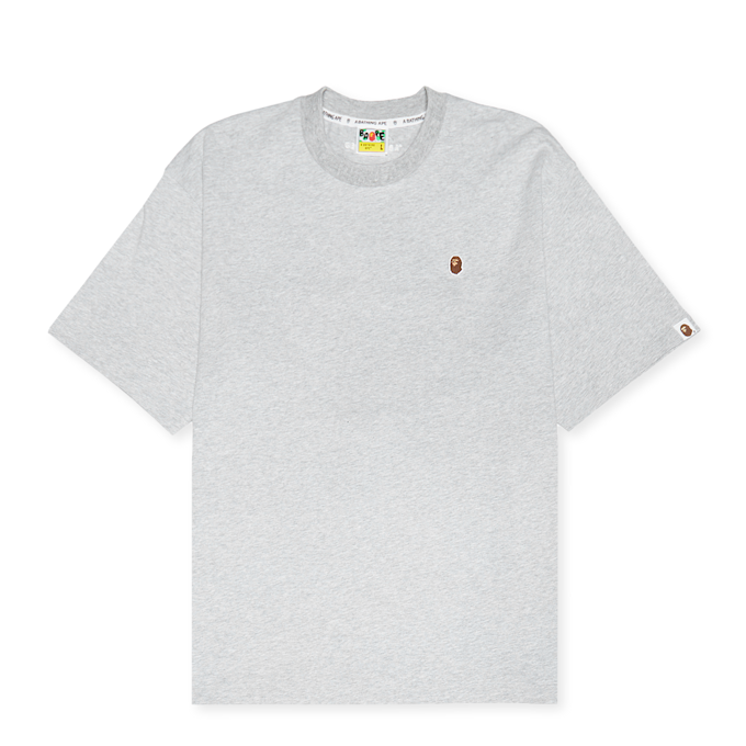 A Bathing Ape One Point Relaxed Fit Tee grey 89866 1