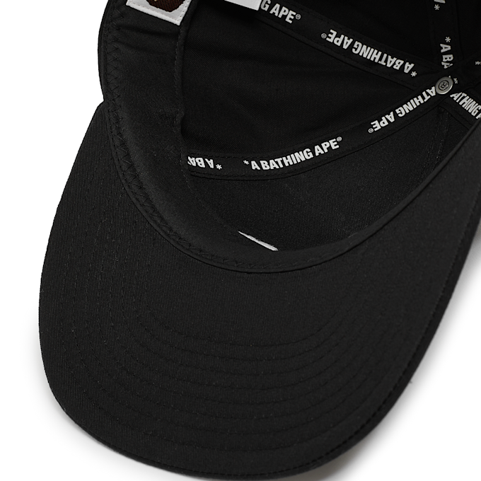 A Bathing Ape Logo Trucker Cap black 88802 4
