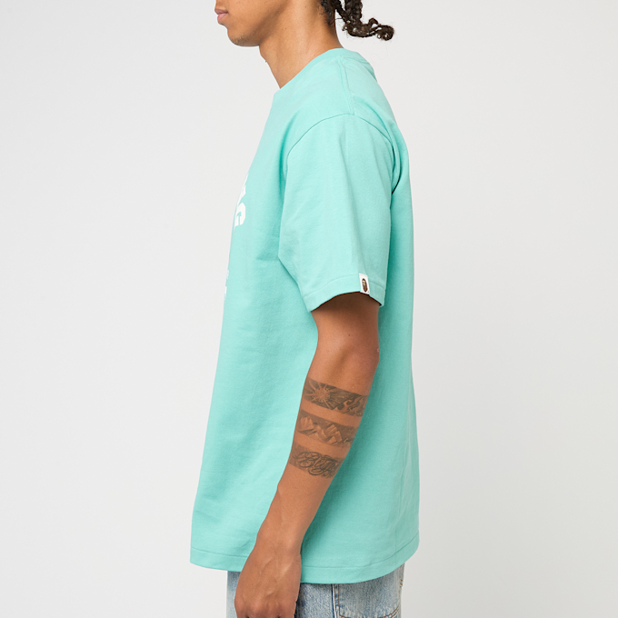 A Bathing Ape College Tee blue blauw 86328 3