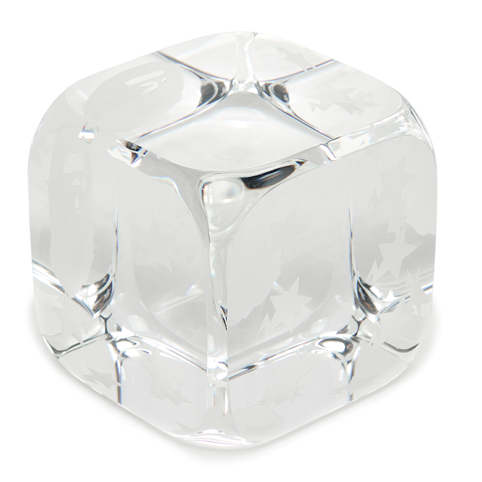 A Bathing Ape Ape Head Crystal Dice Weight clear Undefined Color 90853 2