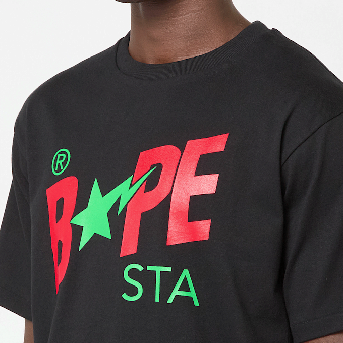 A Bathing Ape Colors Bape Sta Tee black 87771 5