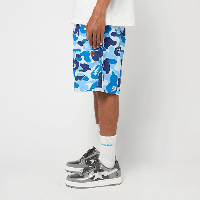A Bathing Ape ABC Camo One Point Relaxed Fit Water Shorts blue 86257 3
