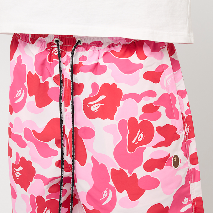 A Bathing Ape ABC Camo One Point Relaxed Fit Water Shorts pink rosa 88724 6
