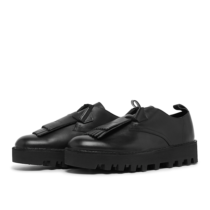 Clarks x Engineered Garments Desert Khan EG noir 85626 1