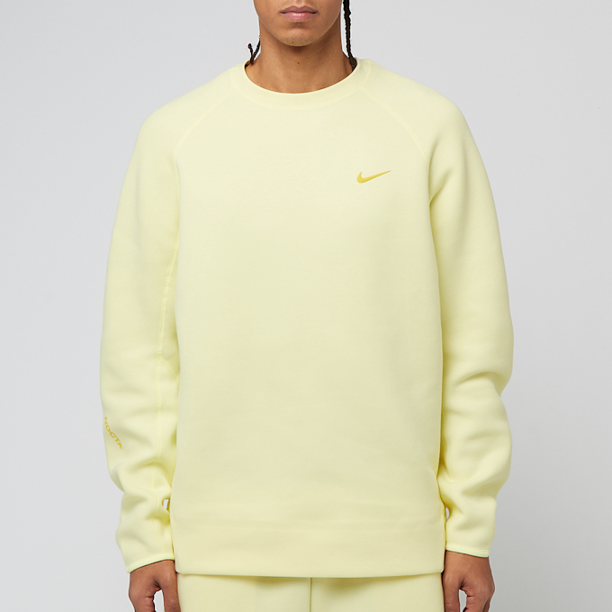 Nike x Nocta NRG Tech Fleece Crewneck Sweatshirt gelb 87749 2