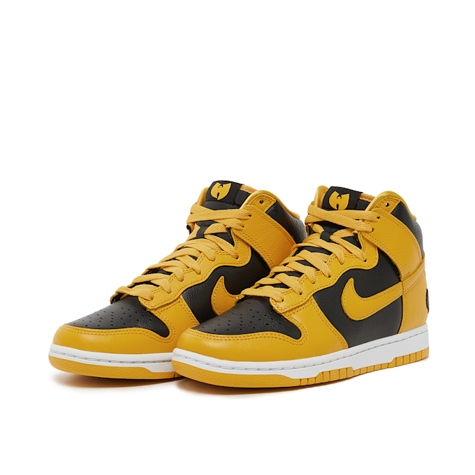Nike Wmns Dunk High Retro PRM "Wu-Tang" jaune 89231 1