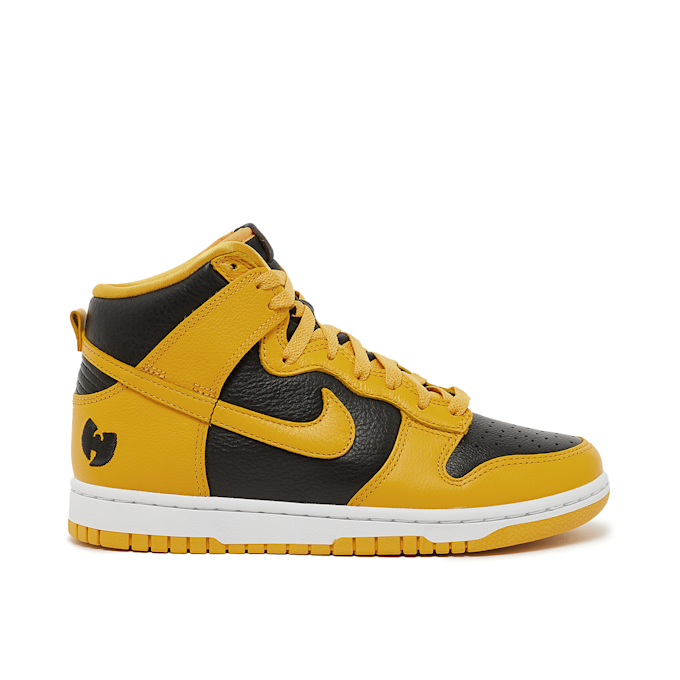 Nike Wmns Dunk High Retro PRM "Wu-Tang" jaune 89231 2