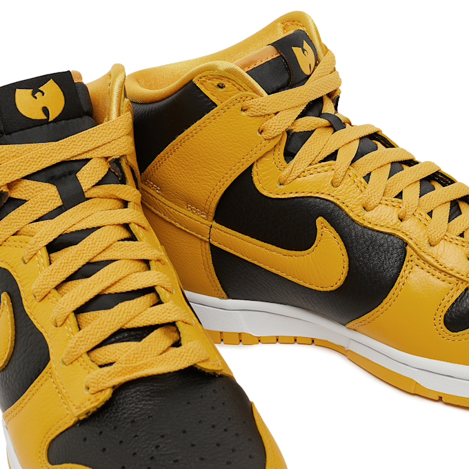 Nike Wmns Dunk High Retro PRM "Wu-Tang" jaune 89231 5