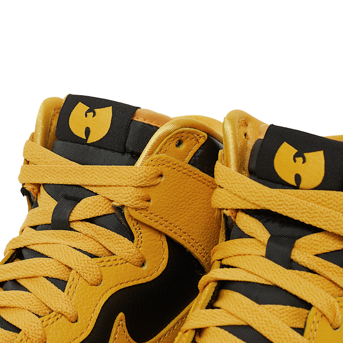 Nike Wmns Dunk High Retro PRM "Wu-Tang" jaune 89231 6