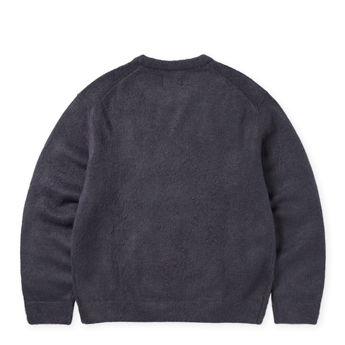 thisisneverthat Heart Logo Knit Sweater purple grau 86283 2