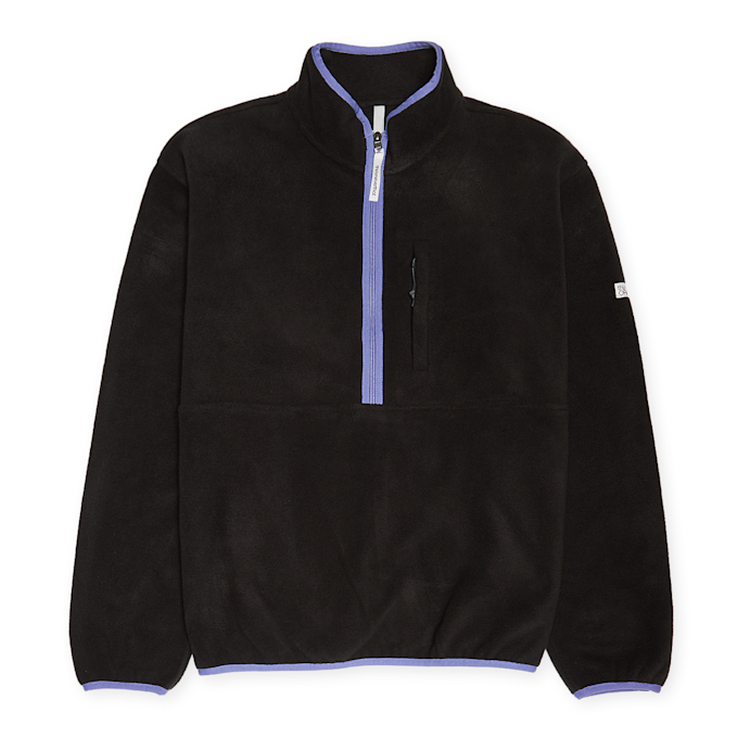 thisisneverthat Half Zip Fleece Pullover noir 87324 1