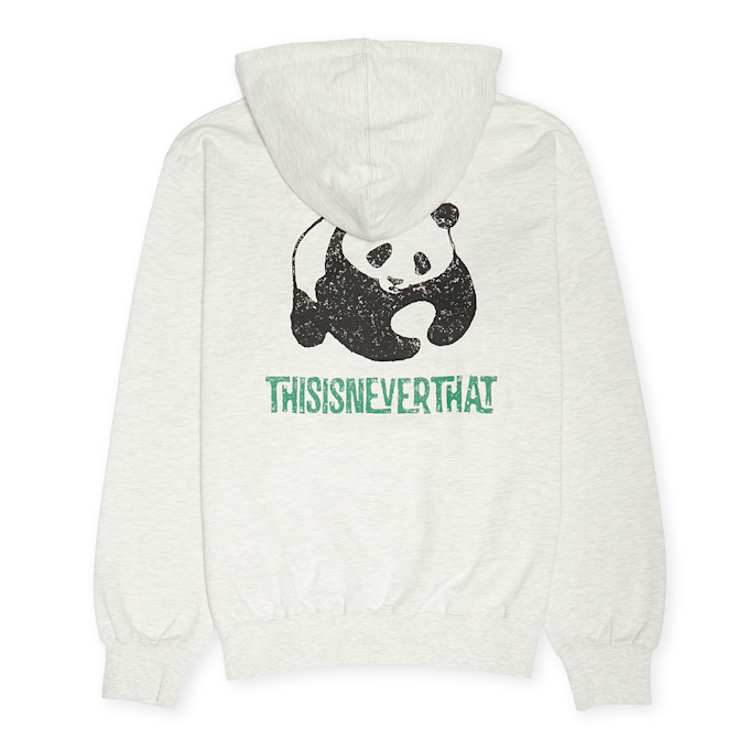 thisisneverthat Panda Hoodie grey 90571 1