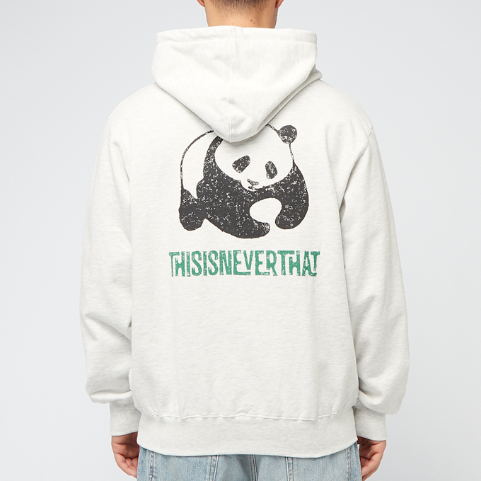 thisisneverthat Panda Hoodie grau 90571 4