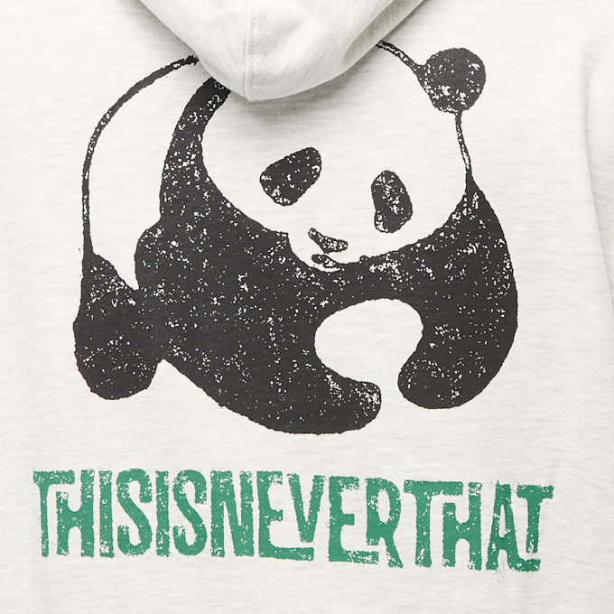 thisisneverthat Panda Hoodie grau 90571 6