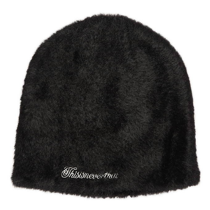 thisisneverthat Shaggy No Cuff Beanie schwarz 89233 1