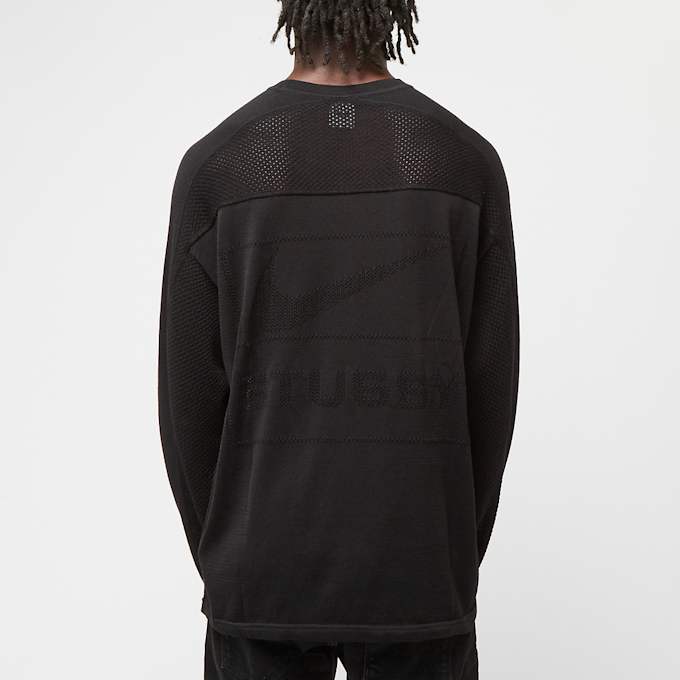Nike x Stüssy NRG Longsleeve Knit Jersey schwarz 86300 4