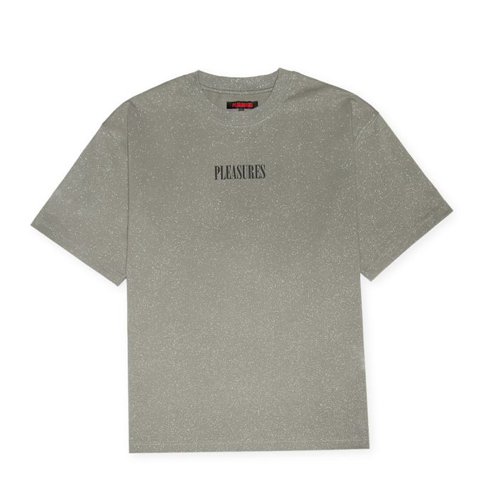 Pleasures Onyx Glitter Shirt grey grau 87775 1