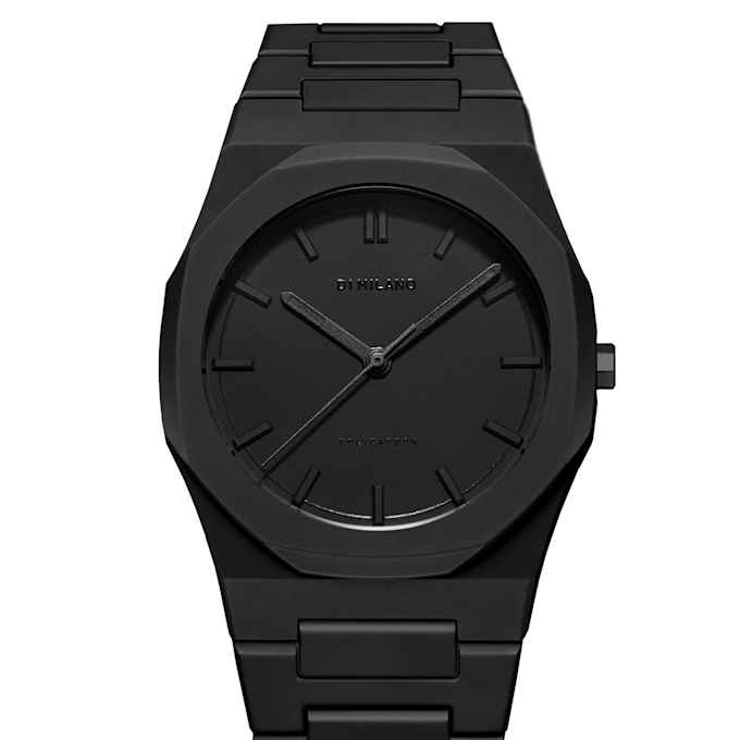 D1 Milano Polycarbon Shadow Watch 40.5mm schwarz 90954 1