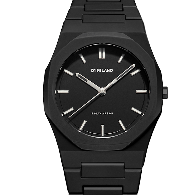 D1 Milano Polycarbon Cloudburst Watch 40.5mm schwarz 89833 1
