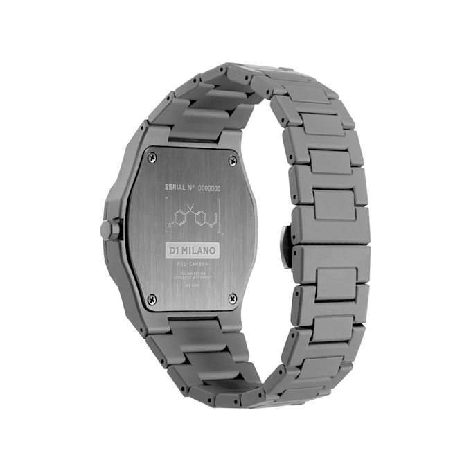 D1 Milano Polycarbon Cloudburst Watch 40.5mm schwarz 89833 3