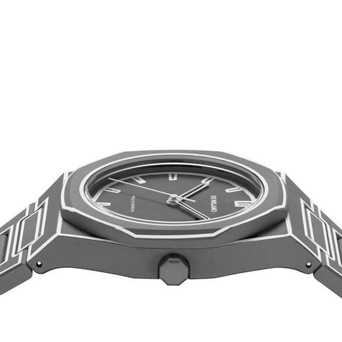 D1 Milano Polycarbon Black Sketch Watch 40.5mm noir 88716 4