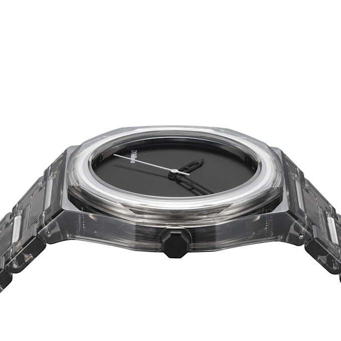 D1 Milano Nylon Exp Black Watch 39mm braun 90852 4