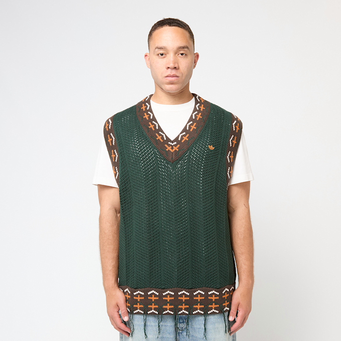 adidas Originals x Clot Crochet Vest green 86342 2