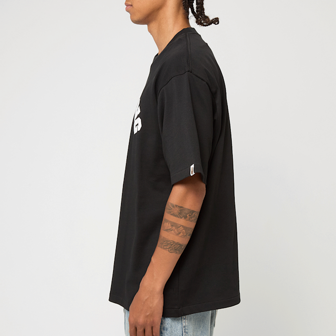 A Bathing Ape Multi Logo College Relaxed Fit Tee black 87778 3