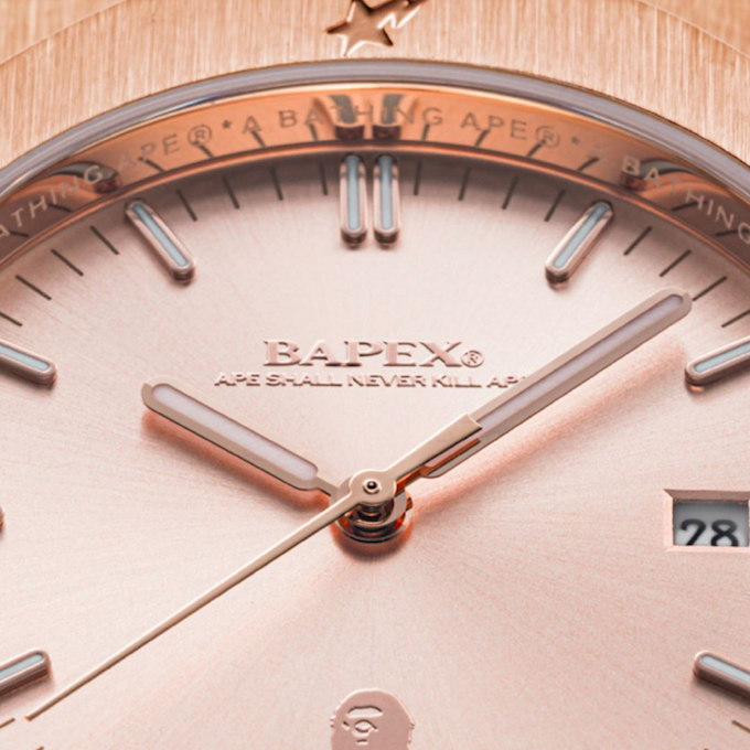 A Bathing Ape Type 9 Bapex Pantone light pink 90608 3
