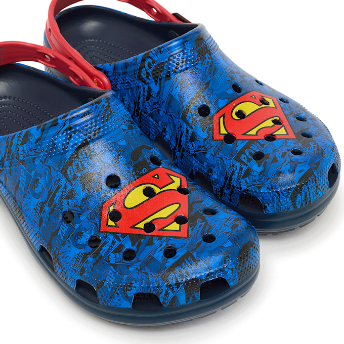 Crocs x DC Comics Classig Clog "Superman" blauw 86523 6