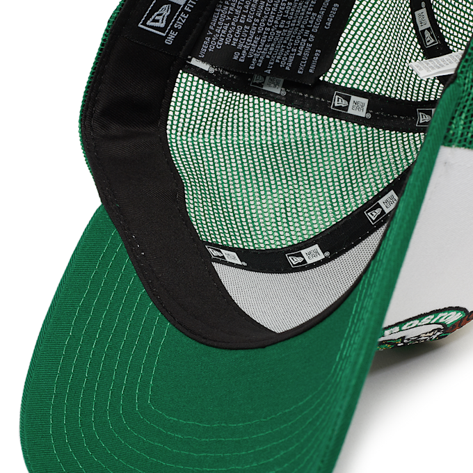 New Era NBA Side Patch Trucker Cap Boston Celtics groen 90201 5