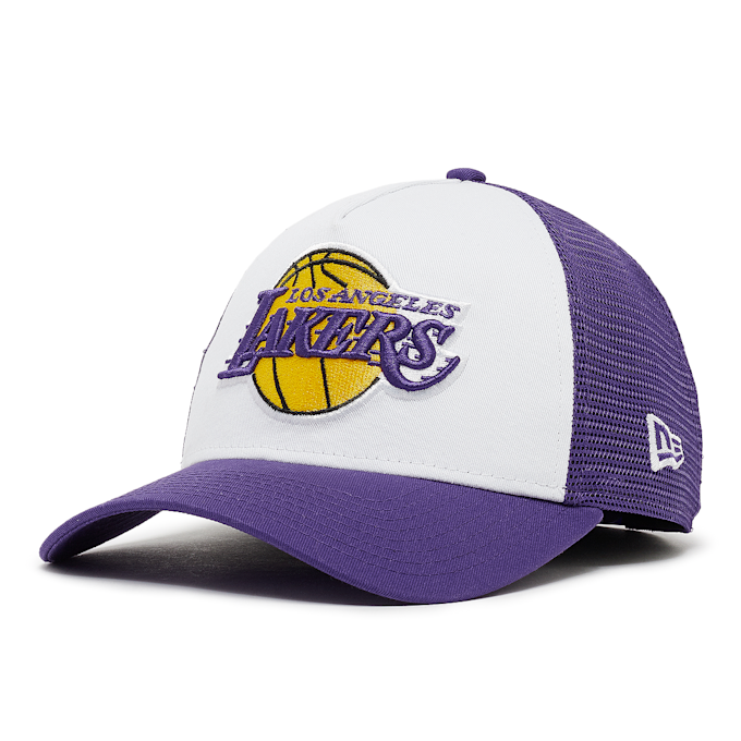 New Era NBA Side Patch Trucker Los Angeles Lakers roze 89452 1