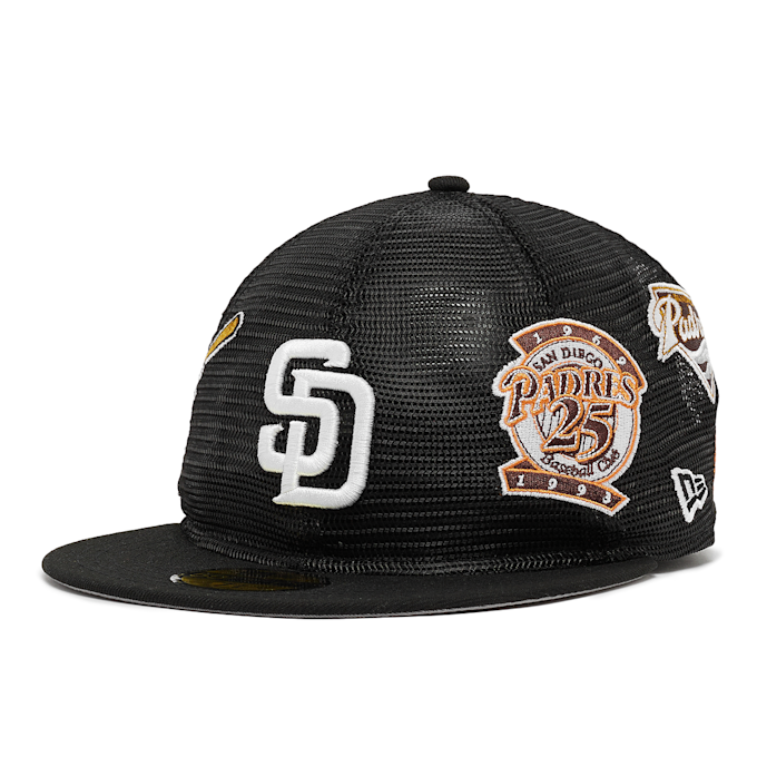 New Era Img Aop Mesh 59Fifty® San Diego Padres zwart 88803 1