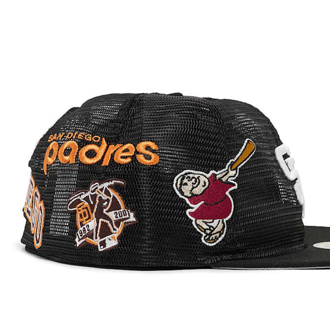 New Era Img Aop Mesh 59Fifty® San Diego Padres zwart 88803 3
