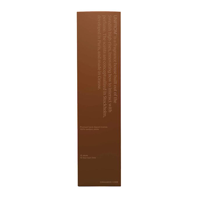Unifrom Cinnamon Core Incense 15Pcs brun 90165 1